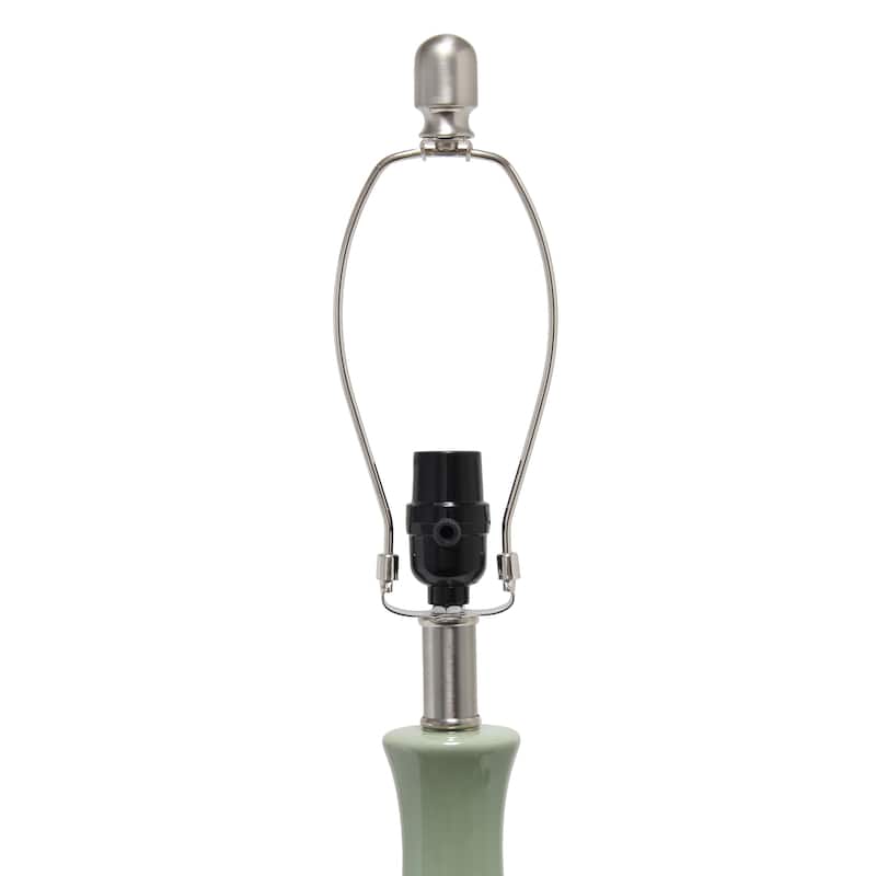 Lalia Home Droplet Table Lamp with Fabric Shade