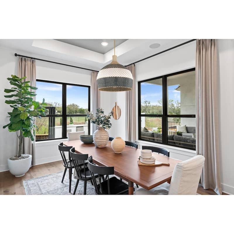Crystorama Lighting Group ZAN-9006 Zanzibar 6 Light 26" Wide Pendant
