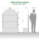 preview thumbnail 90 of 103, 72 in Metal Movable Planter Box with Trellis Privacy Screen Lockable Wheels