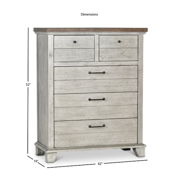 dimension image slide 3 of 9, The Gray Barn Overlook Rustic 5-piece Bedroom Set