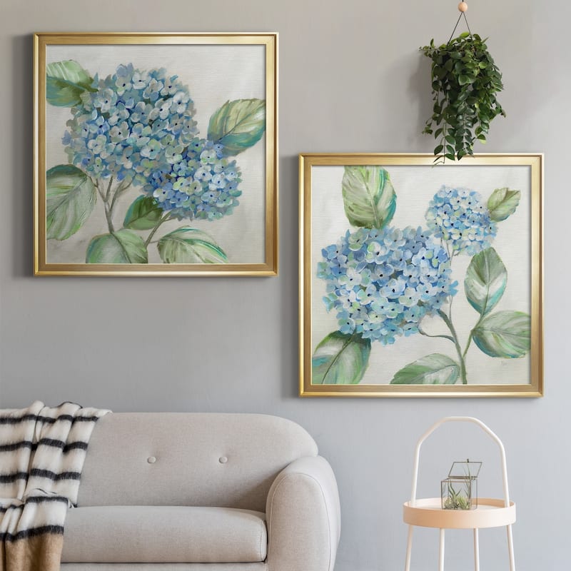 Hydrangea Beauty I Premium Framed Canvas - Ready to Hang