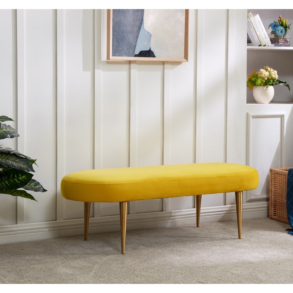 SAFAVIEH Couture Garnette Oval Bench - 48Wx18Dx16H