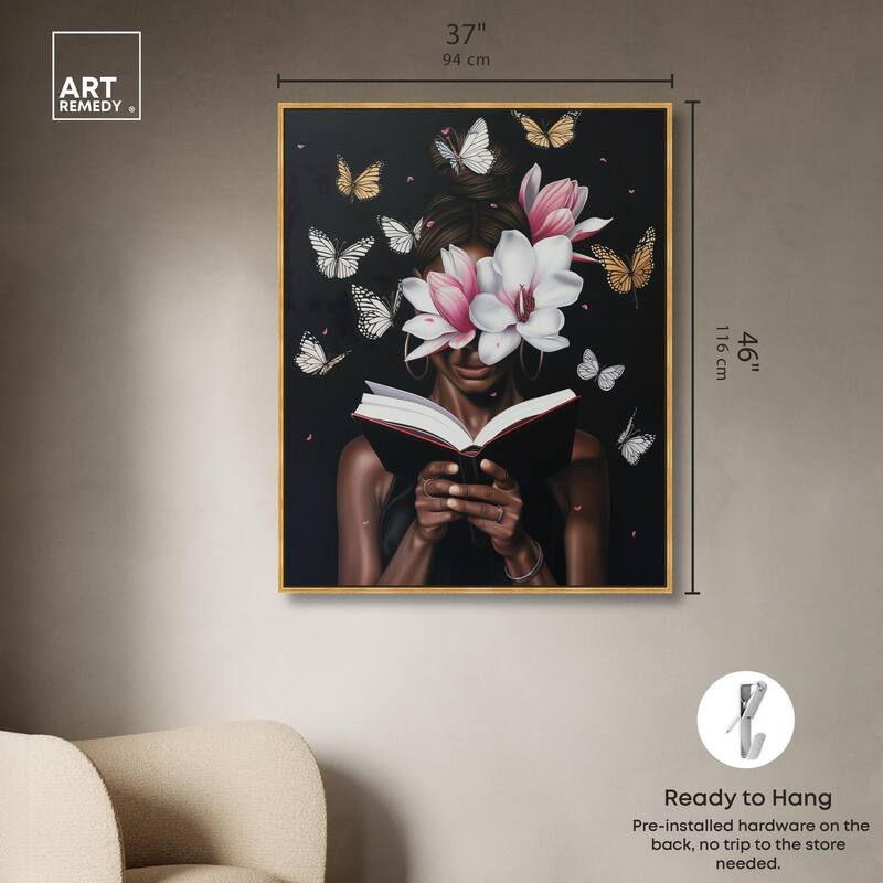 Pages of Flight Canvas by Art Remedy