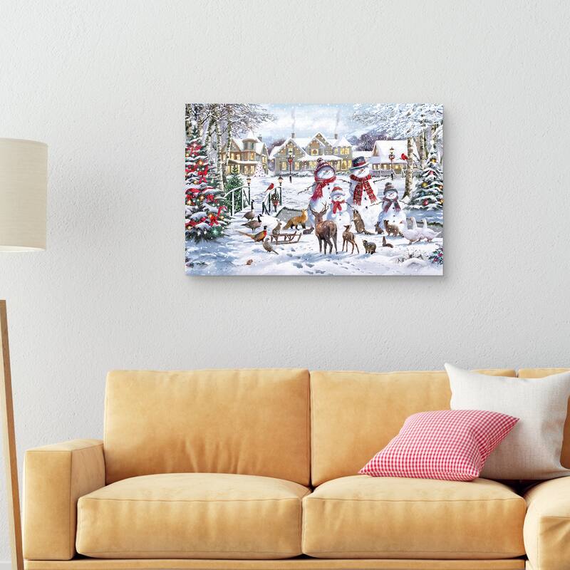Magic of Christmas by The Macneil Studio Canvas Art Print