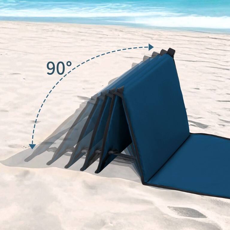 Sunjoy Ultra Light Folding Beach Chair Portable Lounge for Camping Travel