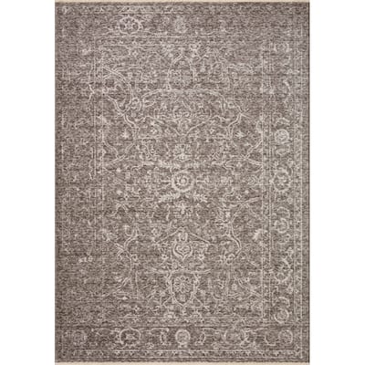 Alexander Home Rain Transitional Floral Area Rug