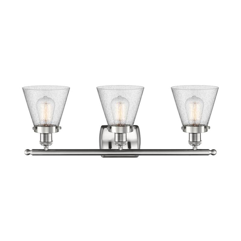 Innovations Lighting Small Cone 3 Light 26" Wide Vanity Light
