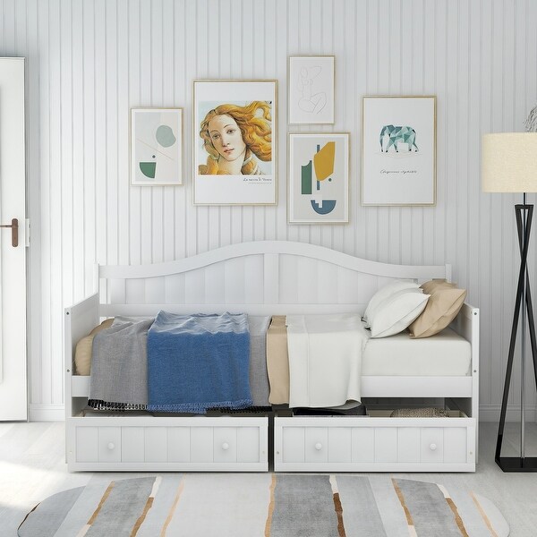 Wood daybed frame deals twin
