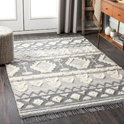 Helston Handmade Tribal Wool Area Rug