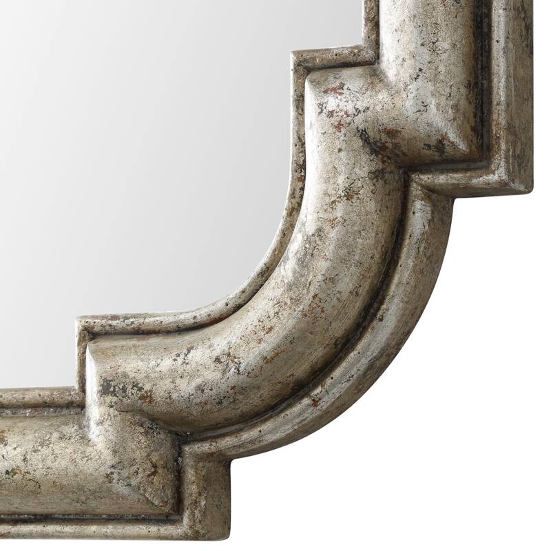 Uttermost Calanna Distressed Traditional Wall Mirror by David Frisch