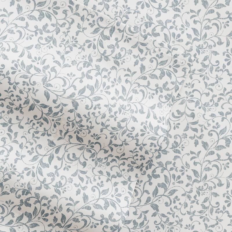 Delicate Blossoms Patterned Ultra-Soft Bed Sheet Sets