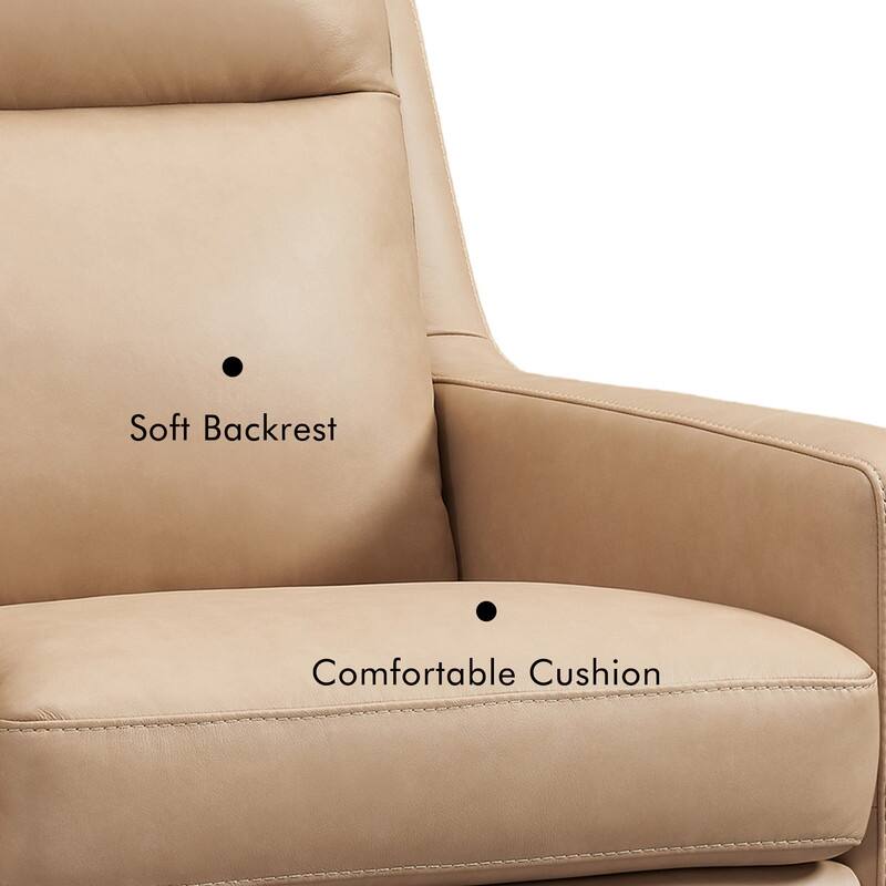 Genuine Leather Recliner Sofa 78" Triple-Motor Power Zero-Wall Reclining 3-Seat Sofa with USB&USB-C Port
