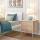 preview thumbnail 4 of 16, Max and Lily Harbor 2 Drawer Nightstand Blonde