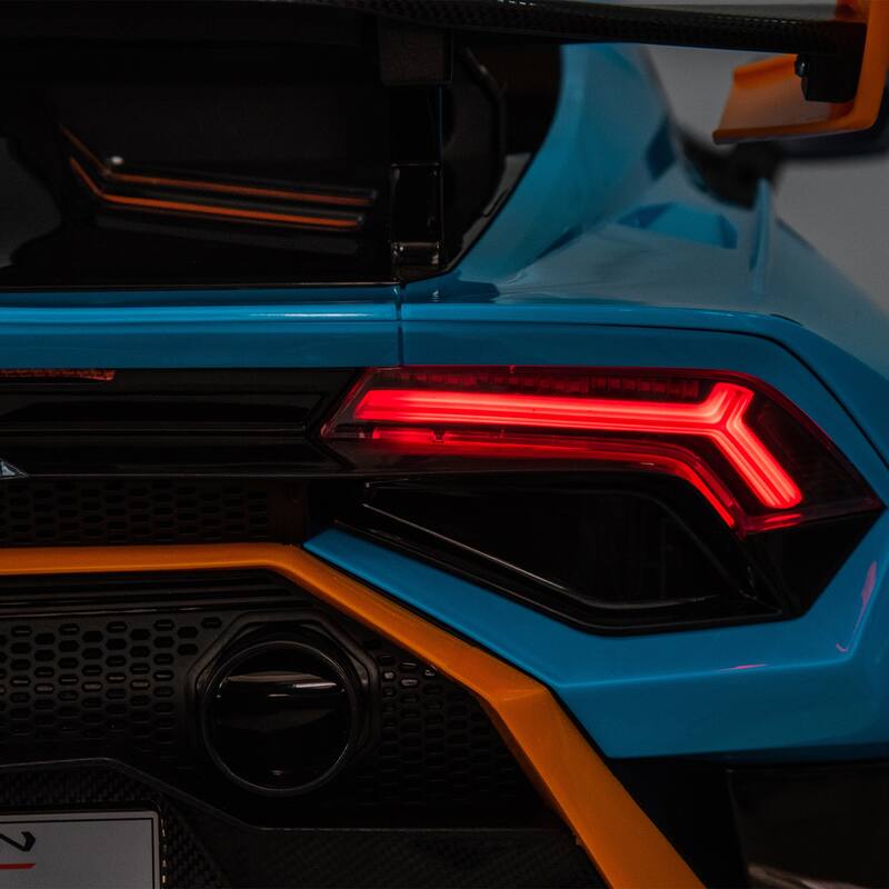 24V Licensed Lamborghini Ride-On Car for Kids with Drift Mode, Bluetooth Music, LED Lights, Remote Control -Electric Toy Vehicle