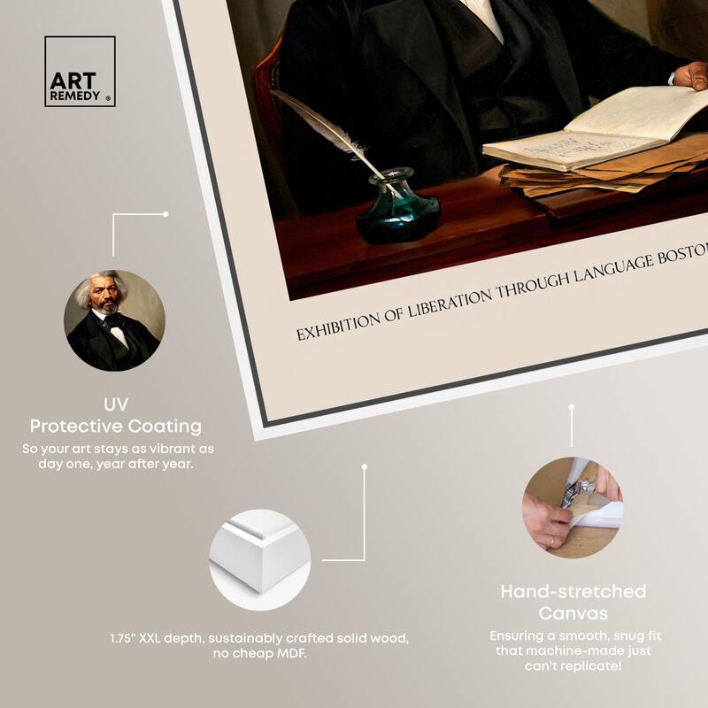 Orator of Freedom Canvas by Art Remedy