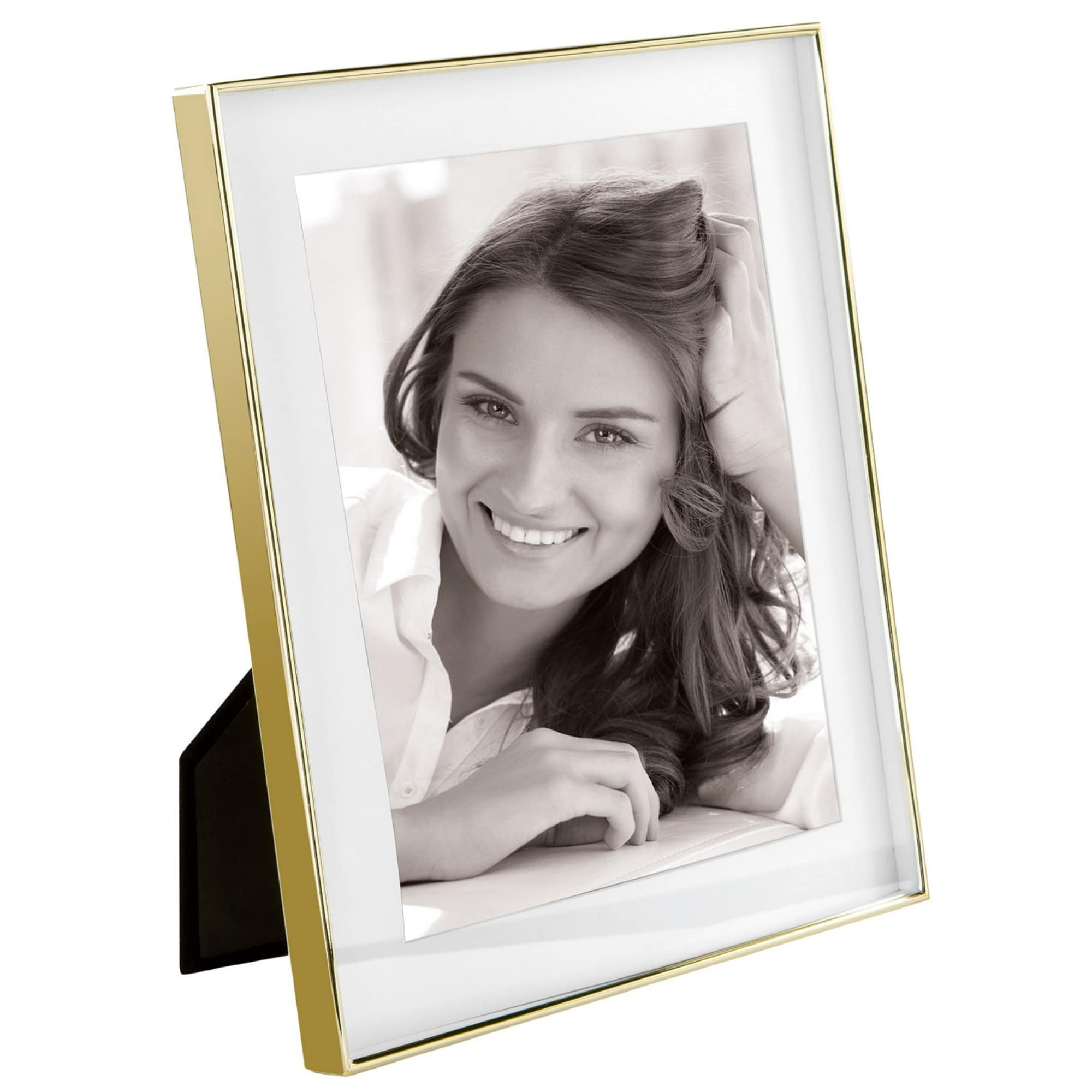 Rectangular Vertical Picture Frame - for 10" x 12" Photo - Gold
