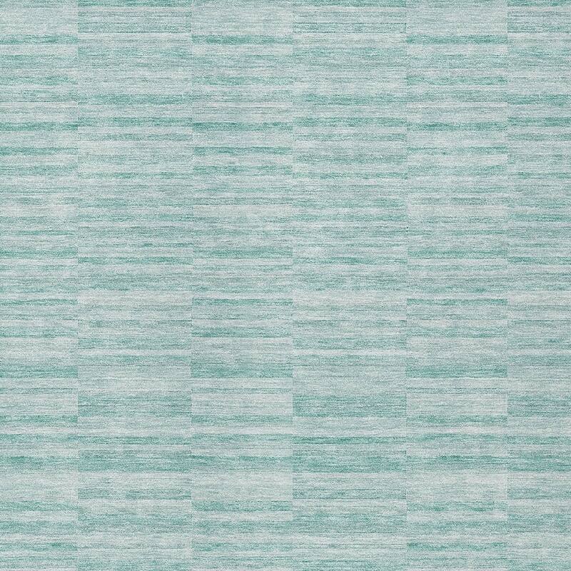HomeRoots Striped Transitional Rectangle Outdoor Rug