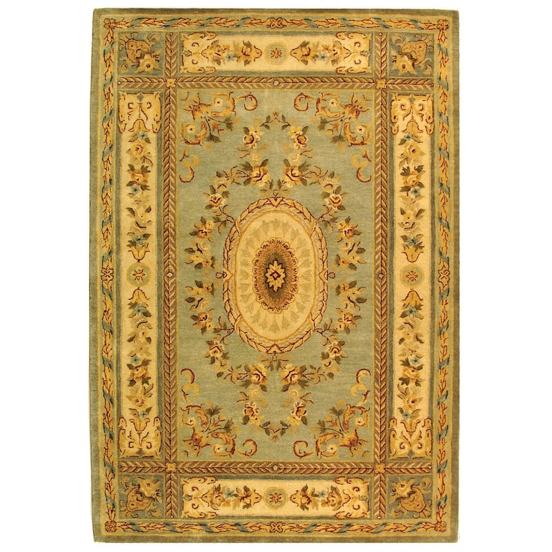 SAFAVIEH Handmade Bergama Mirjami Oriental Hand-spun Wool Rug