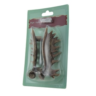 Shop Rustic Moose Antler Set Of 2 Drawer Cabinet Door Pulls 6 5