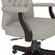 preview thumbnail 21 of 55, Key West High Back Tufted Office Chair with Arms by Bush Furniture