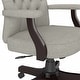 preview thumbnail 32 of 55, Salinas High Back Tufted Office Chair with Arms by Bush Furniture