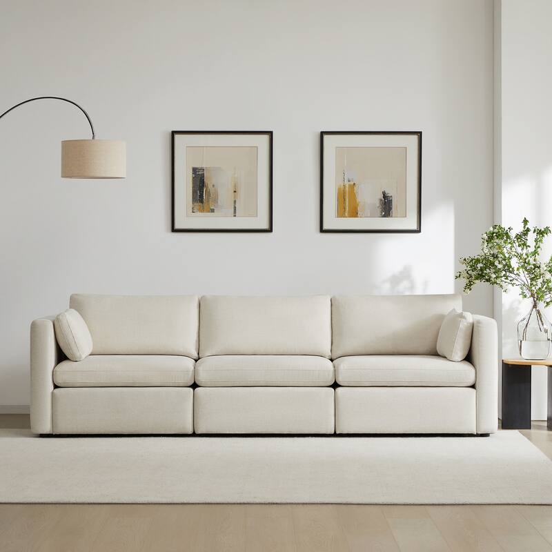 Celia Oversized Modular Sectional Fabric Sofa Set