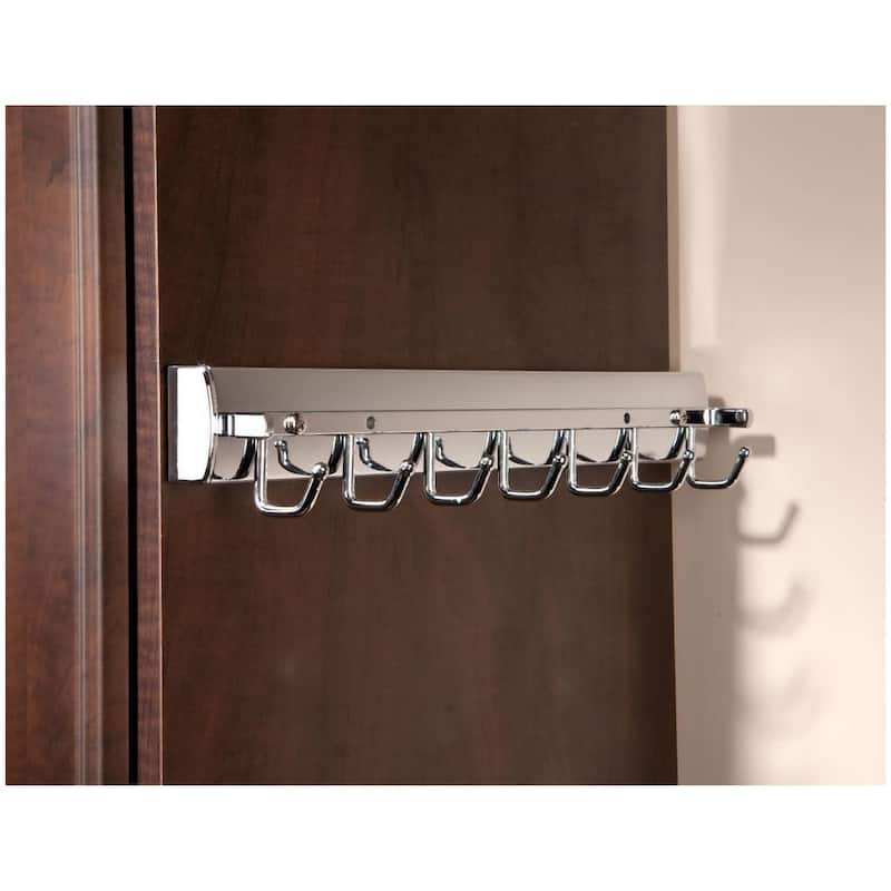 Rev-A-Shelf Sidelines 13-11/16 Inch Pull Out Belt Rack