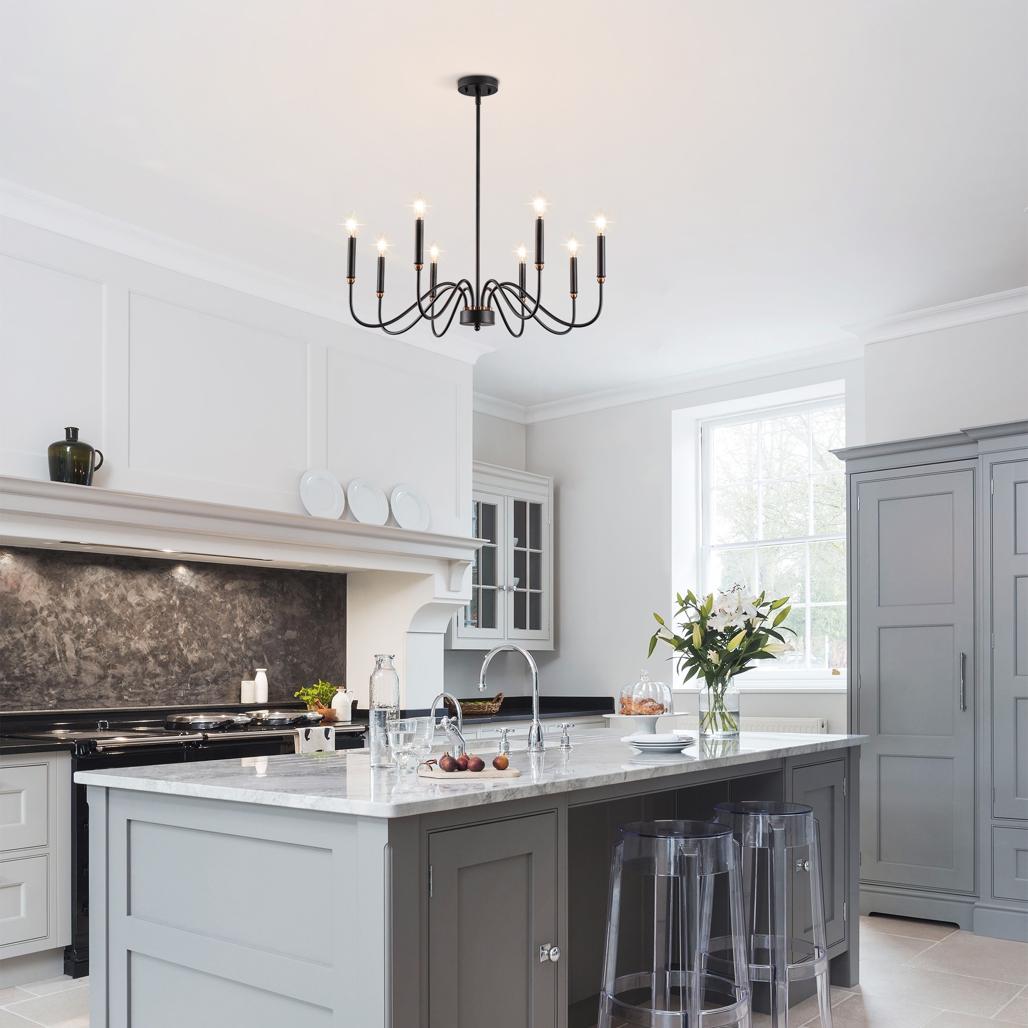 Traditional light fixtures for kitchen outlet