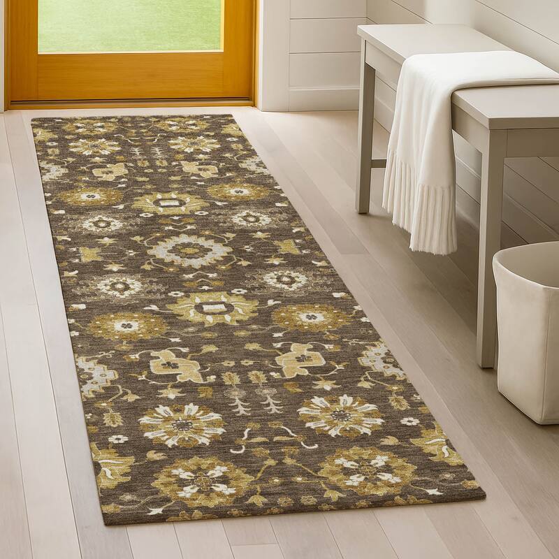 Machine Washable Indoor/ Outdoor Global Durango Chantille Rug