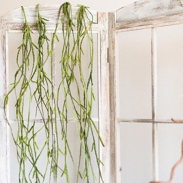 RusticReach Artificial Succulent Hanging Stem 43" Tall