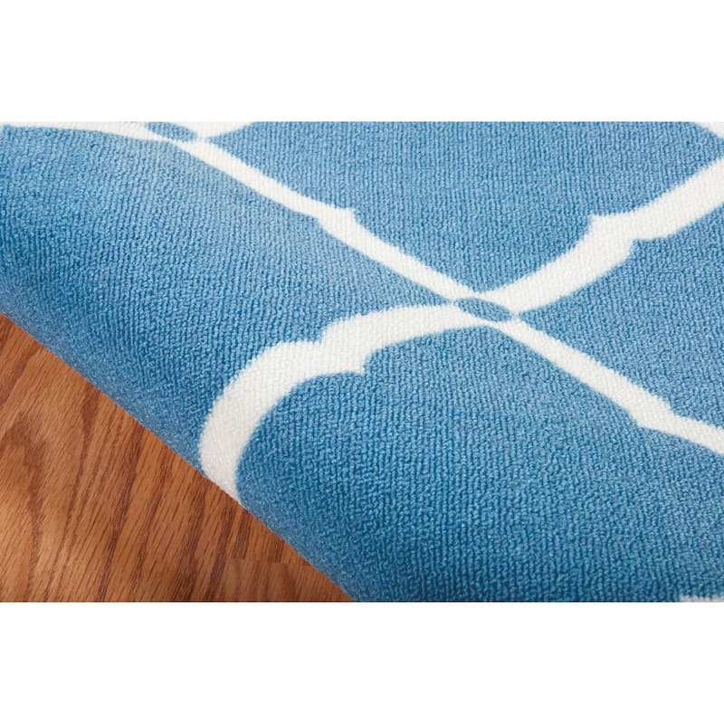 Nedonna Geometric Diamonds Indoor/ Outdoor Area Rug by Havenside Home
