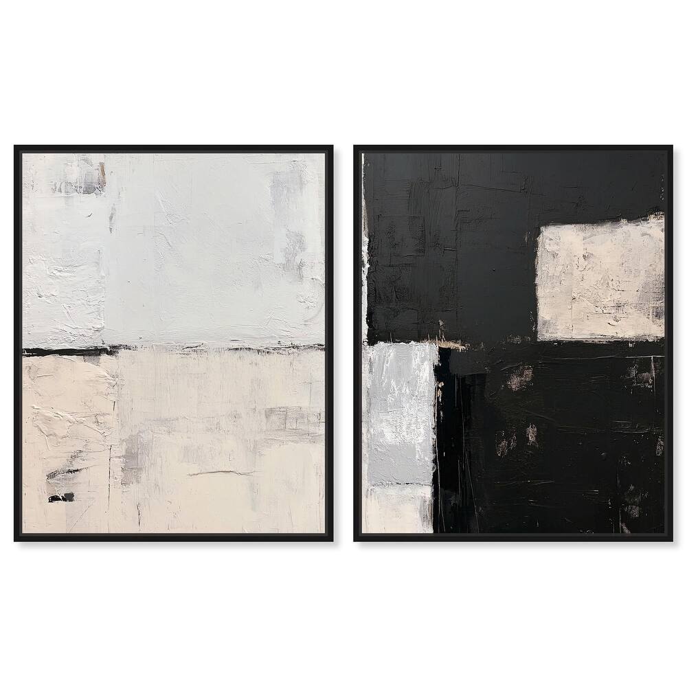 Shattered Symmetry I Canvas Set of 2 by Art Remedy