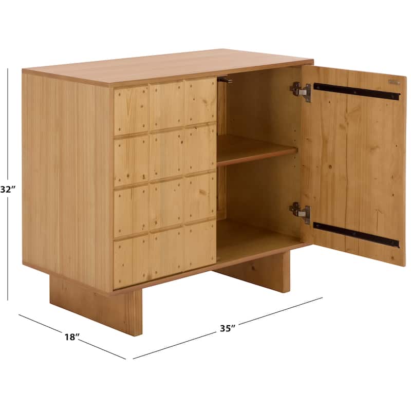 SAFAVIEH Couture Novelli Wood Chest - 35"W x 18"D x 32"H
