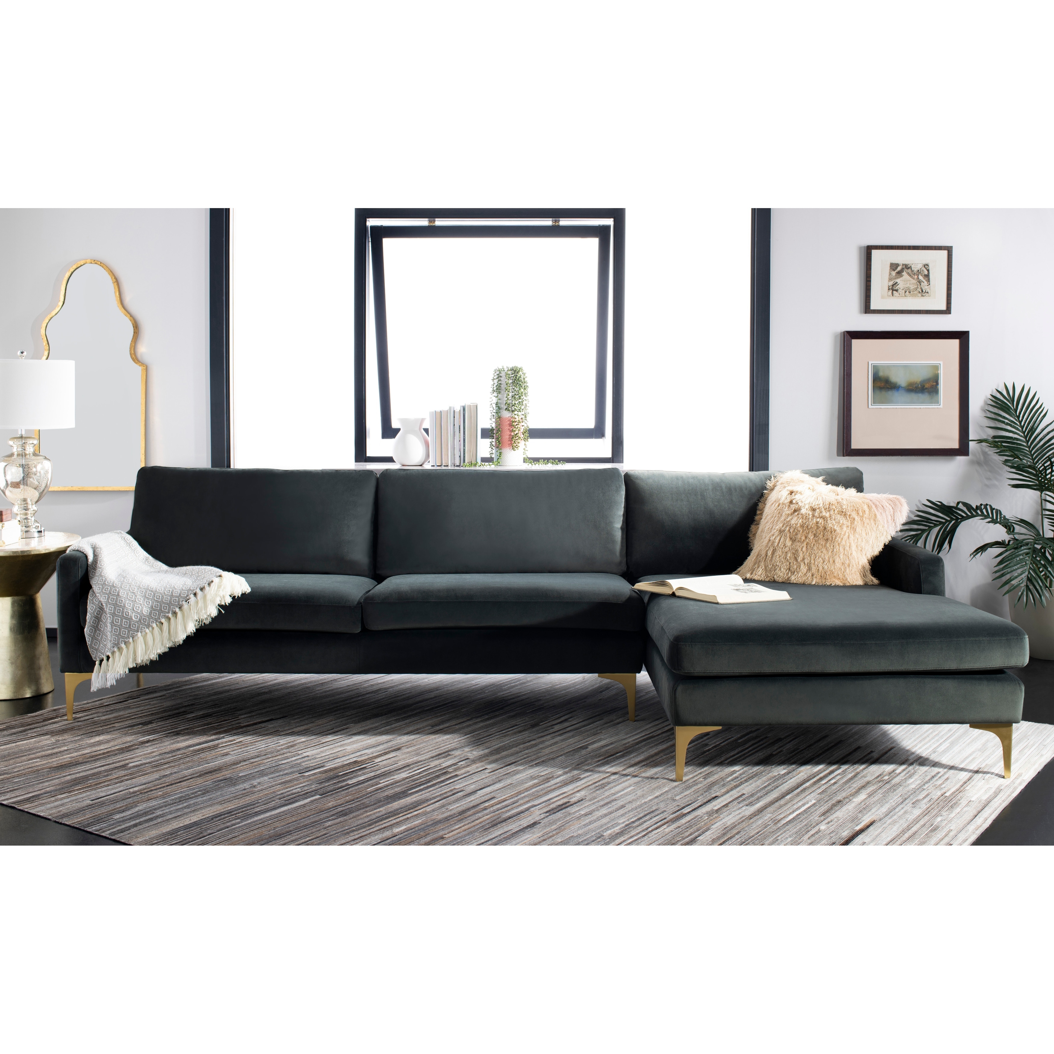 Safavieh sectional clearance