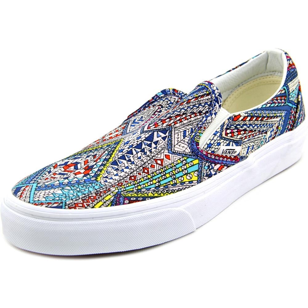 vans slip ons womens colorful