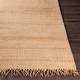 preview thumbnail 2 of 4, Hand-woven Natural Fiber Jute Area Rug - 6' Round - 6' Round
