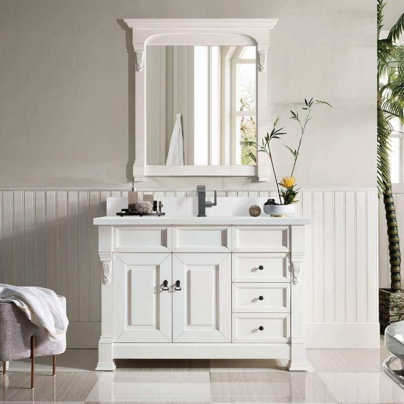 James Martin Vanities 147-V48-1WZ Brookfield 48" Single Basin Wood