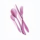 preview thumbnail 7 of 9, Mepra Uno Flatware Set - 24 Pieces Quartz