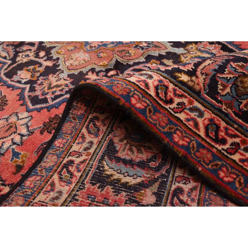 ECARPETGALLERY Hand-knotted Antalya Vintage Red Wool Rug - 6'3 x 9'6
