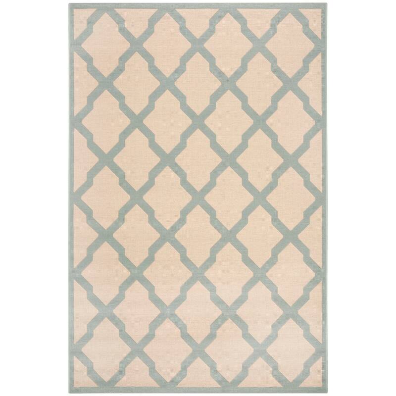 SAFAVIEH Linden Shirleyann Trellis Indoor/ Outdoor Patio Backyard Rug