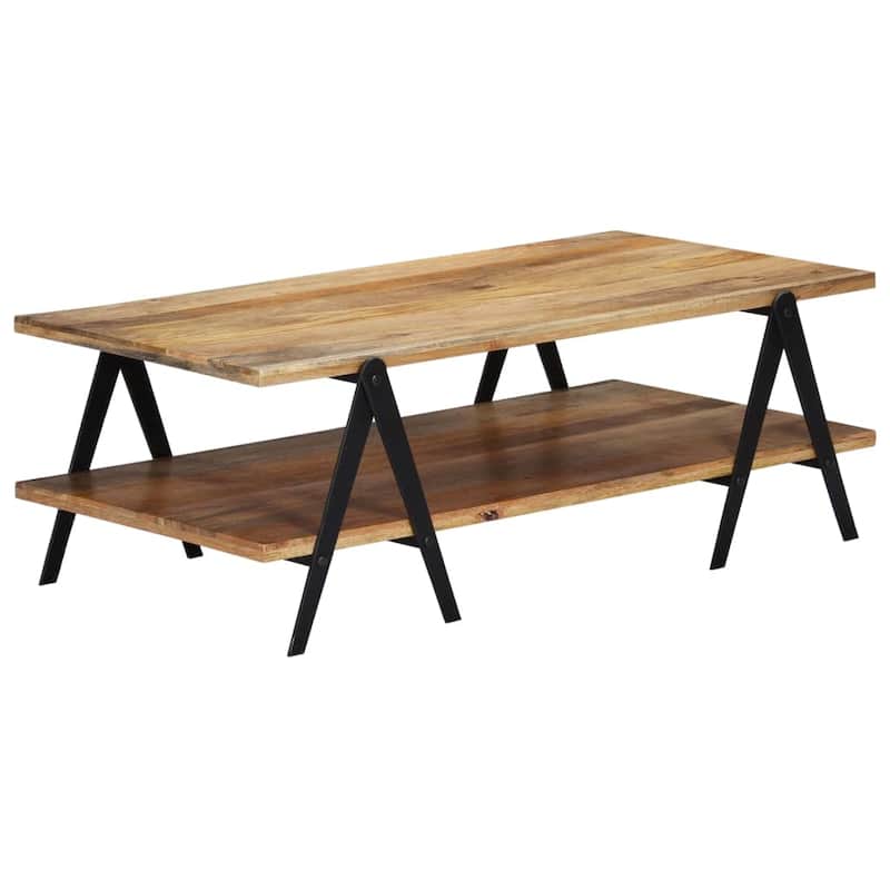 vidaXL Coffee Table 45.3"x23.6"x15.7" Solid Mango Wood