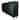 Panacea Black Matte Vinyl Log Rack Cover