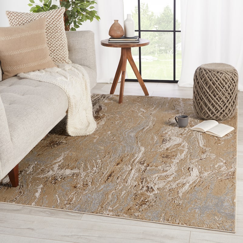 Druzy Abstract Area Rug