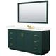 Option Green / Giotto Quartz Top / Brushed Gold Hardware
