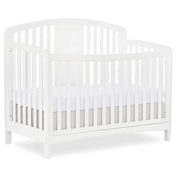 slide 2 of 2, Slumber Baby Dakota 4-in-1 Convertible Crib - White White