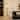 Mid-Century Wood Tripod Floor Lamp with Table