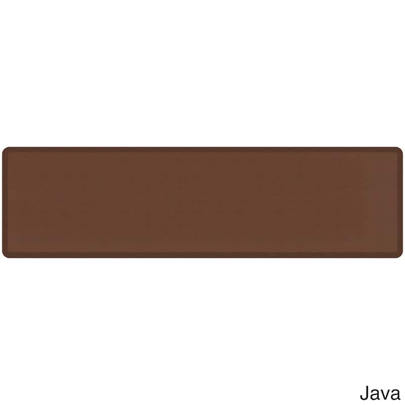 Designer Comfort Grasscloth Anti-Fatigue Kitchen Mat