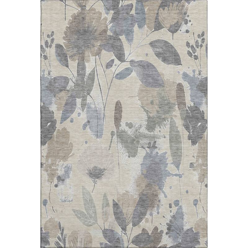 Premium Washable Super Soft Floral Mayfield Rug