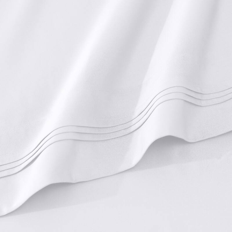 Superior Egyptian Cotton 1000 TC Deep Pocket Sheet Set - 18" & 20" Extra Deep Pocket Options