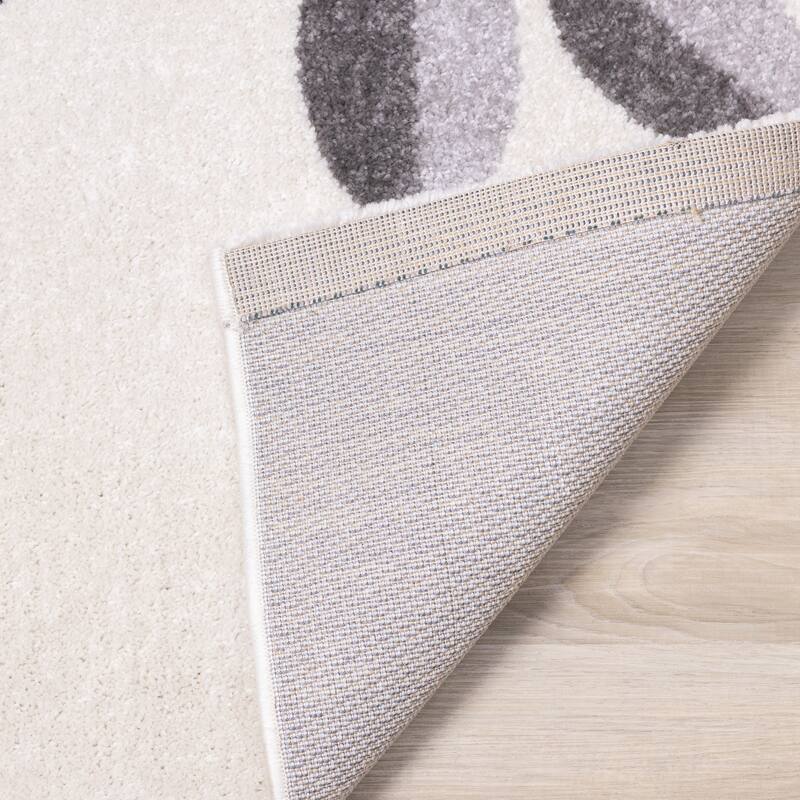 Kids Collection - Cream Double Bird Design Rug